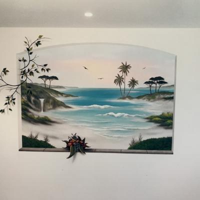 Wohnzimmer Fenster mit Ausblick