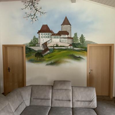 Wohnzimmer Schloss Trachselwald