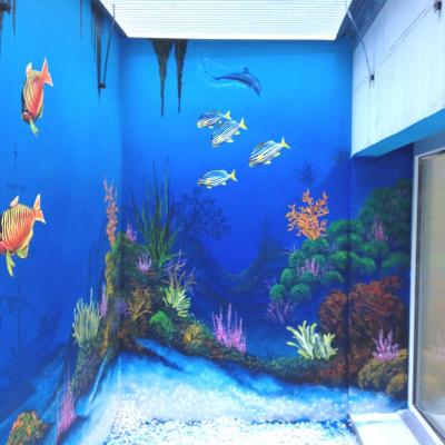 Wellness mit Aquarium Stimmung
