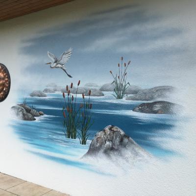 Fassade beim Hauseingang